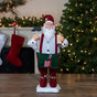 2 FT Animated Elf Santa With Hammer