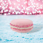 7" Pink Macaron Ornament Set Of 4