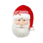 30" Red & White Candy Santa Face