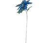 28" Navy Blue Giant Poinsettia Set Of 4
