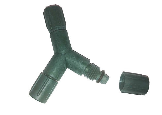 5-Way Splitter - Coaxial Connector - Green Wire - Commercial