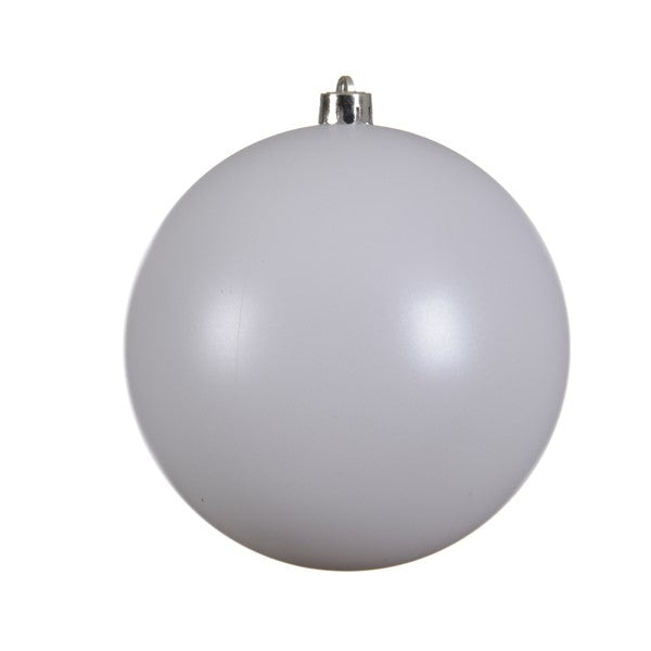 8" Shiny Shatterproof Ball Ornament Set Of 6