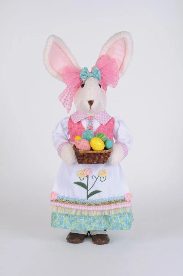 Karen Didion Artist Bunny Rabbit Easter Figurine 16 on sale Inch NWT.