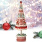 13" Ice Cream Cone Gingerbread Candy Tree