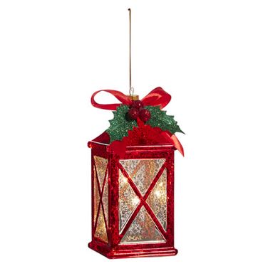 5.5 White Fire Light Lantern Battery Operated