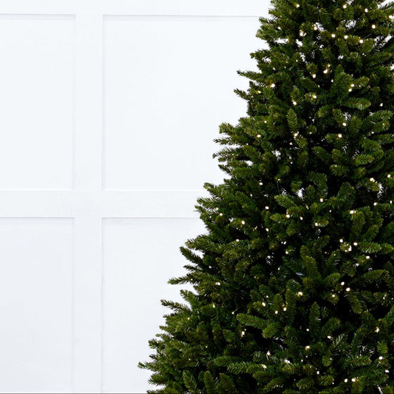 Mountain Spruce Tree Pre-Lit Warm White LED Lights