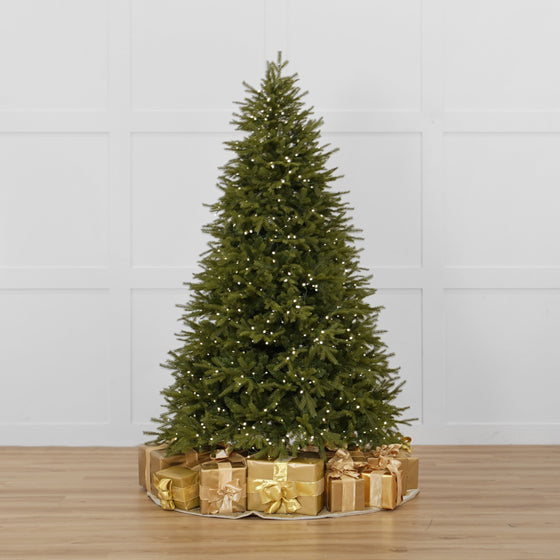 Sapphire Fir Tree Pre-Lit Warm White LED Lights