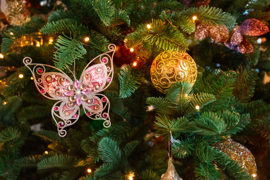 Creative Ideas for Christmas Butterflies in Your Décor