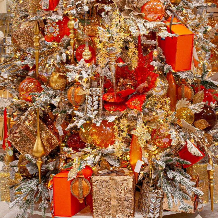 3.5" X 11" X 8" Orange Large Box