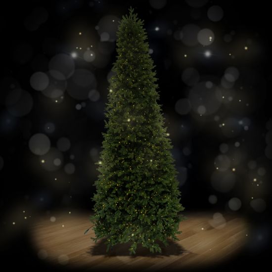 10 FT Fraser Pine Slim Pre-Lit RGBWW LED Lights