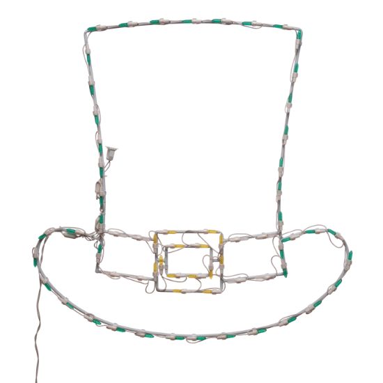 Sombrero de duende de San Patricio de 28"