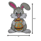 36" 2D Easter Bunny