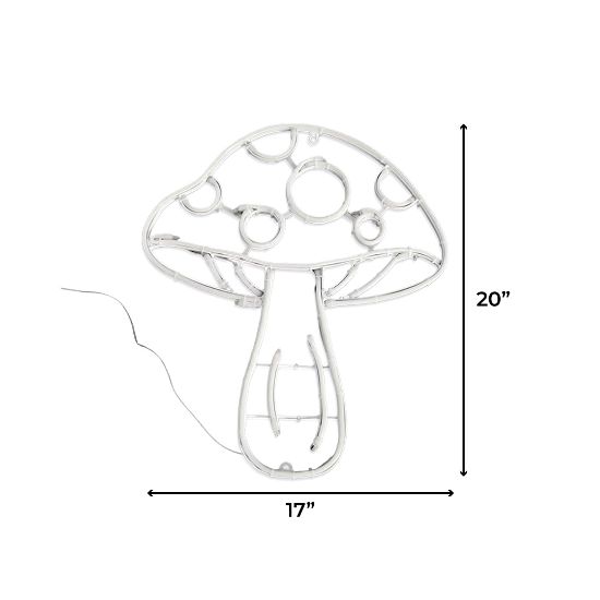 20" 2D Mushroom Sign