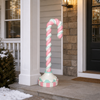 6 FT Pink & White LED Candy Cane
