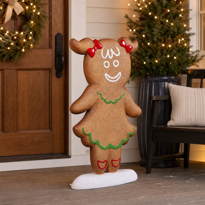 3.5 FT Gingerbread Girl