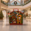 Fábrica de juguetes de Papá Noel de 8 pies