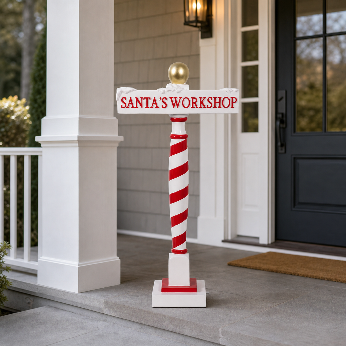 3 FT Santa's Workshop Sign