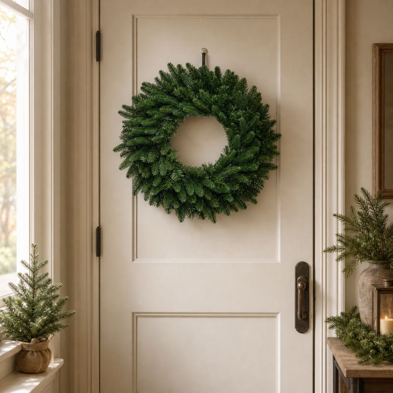 Royal Fir Wreath Unlit