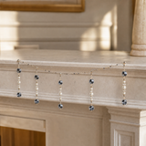 5.5 FT Pearl Crystal Beaded Garland