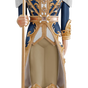5 FT Blue & Gold King Nutcracker With Staff