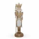 8 FT Gold & Tan Nutcracker