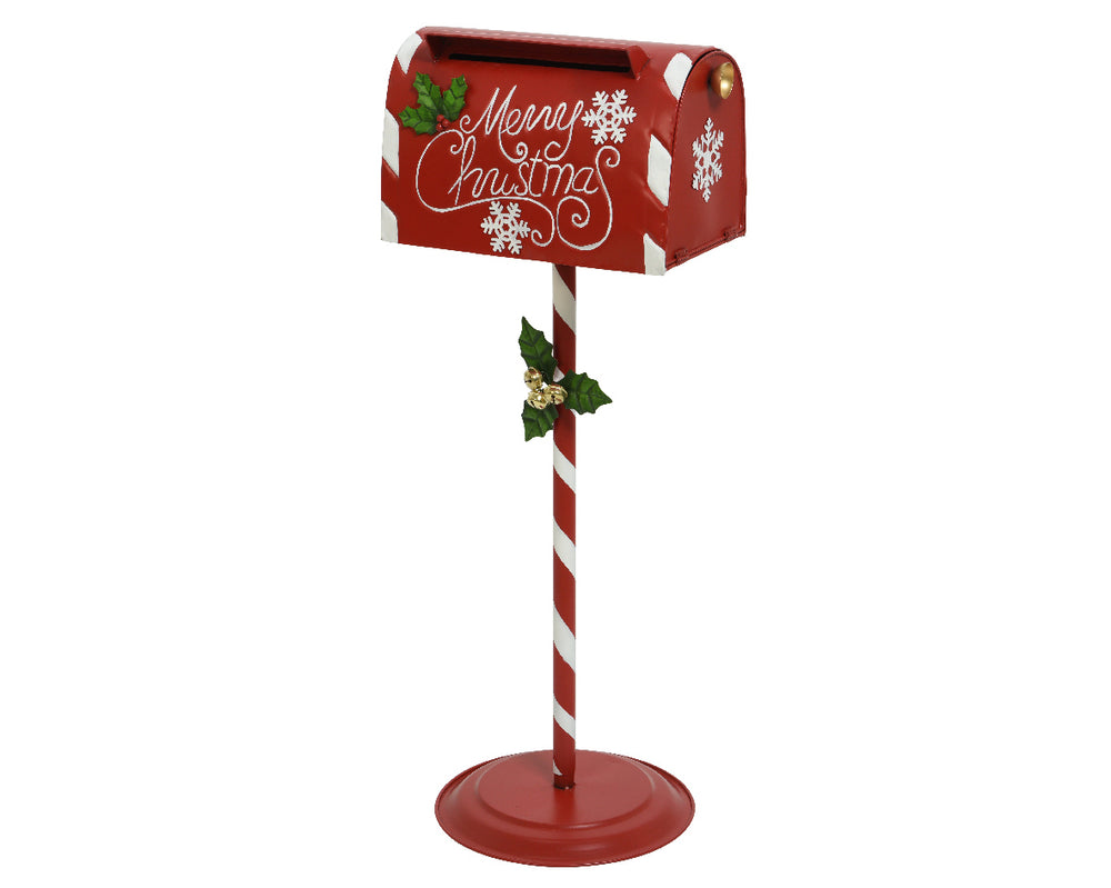 Buzón de correo Feliz Navidad de 3 pies