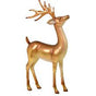 5.5 FT Gold Standing Reindeer