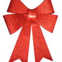 30" X 22"  Red Glitter Bow