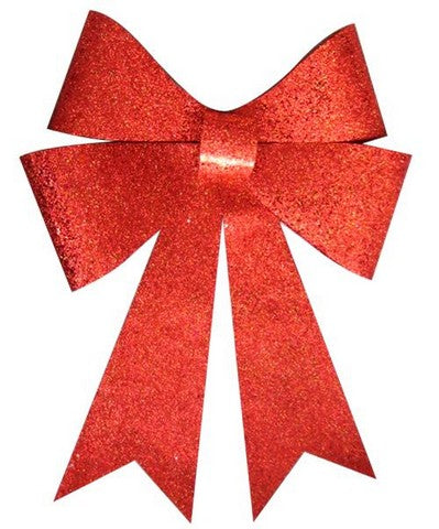 Lazo rojo brillante de 30" X 22"