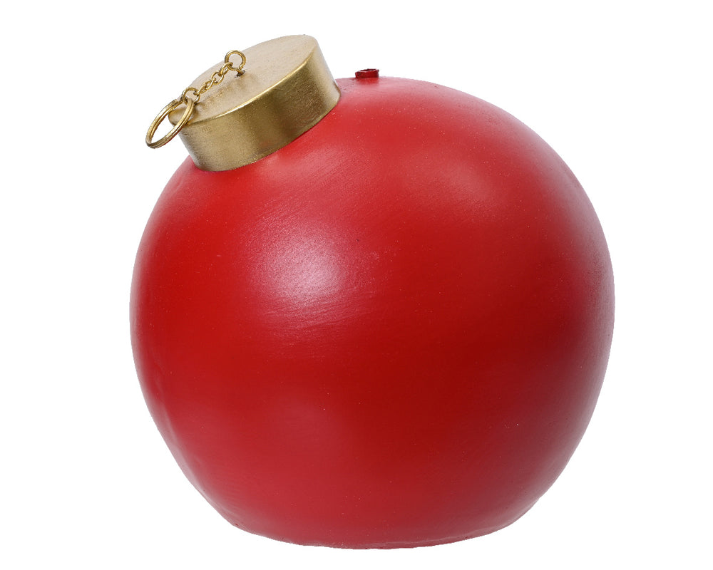 8" Red Ornament Ball Tree Base