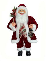 2 FT Standing Santa With Lantern