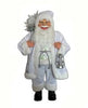 2 FT Silver Standing Santa