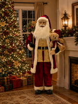 7 FT Standing Santa With Music & Lights
