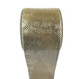 4" X 25YD Champagne Mesh Ribbon