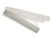 Malla metálica blanca y plateada de 20" X 10YD