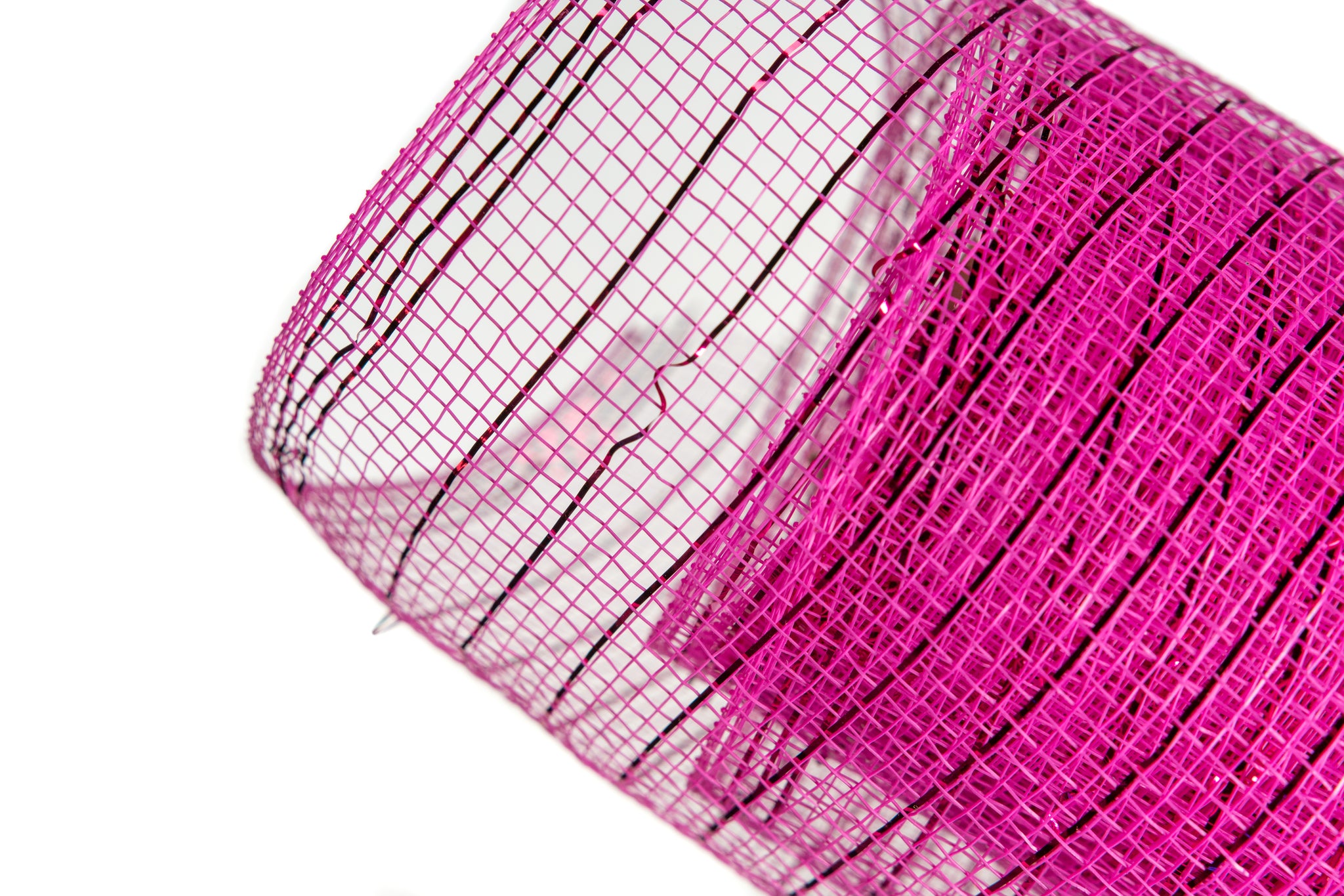 20" X 10YD Fuchsia Metallic Mesh