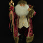 32" Burgundy & Gold Santa Claus