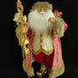 32" Red & Gold Santa Claus