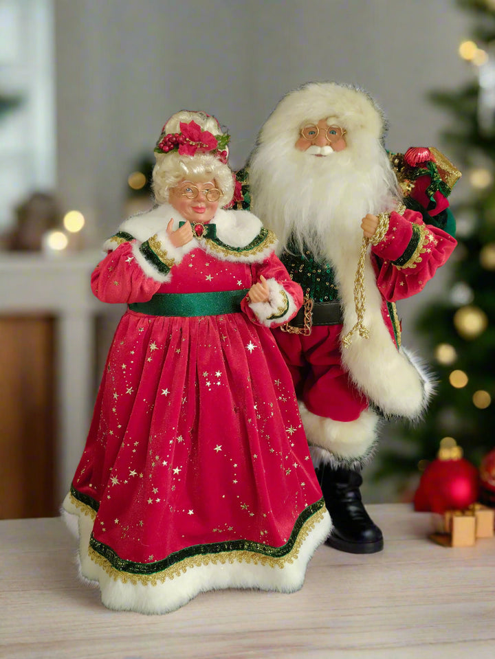 Decorative Santa Claus Figures & Figurines - The Christmas Palace