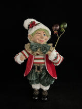 18" Winking Standing Christmas Elf with Balloons
