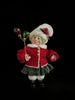 12" Standing Christmas Elf with Balloons