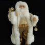 24" White & Gold Santa Claus