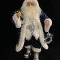 24" Silver & Blue Santa Claus