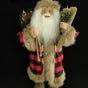 24" Plaid Santa Claus