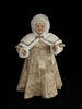 24" Gold & White Standing Mrs. Claus