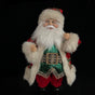 9" Red & Green Santa Claus