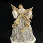 16" Champagne & Silver Fairy Angel Tree Topper