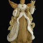 16" Gold & White Fairy Tree Topper