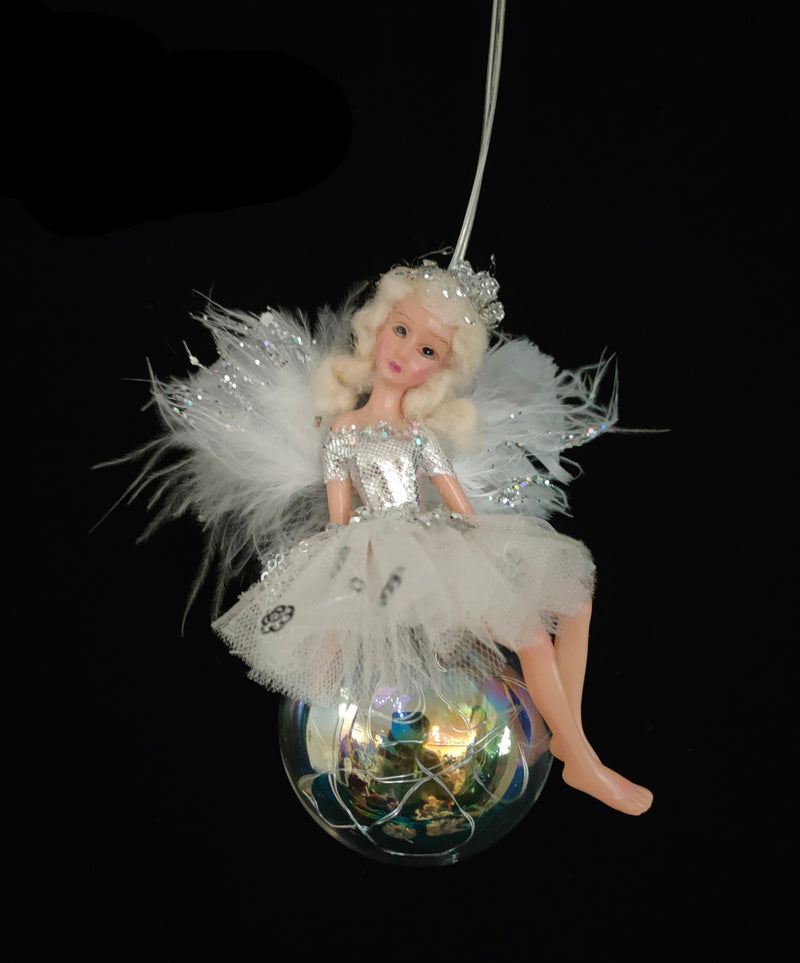 5" Fairy Ball Lighted Ornament