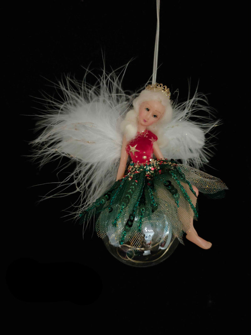 5" Fairy Ball Lighted Ornament